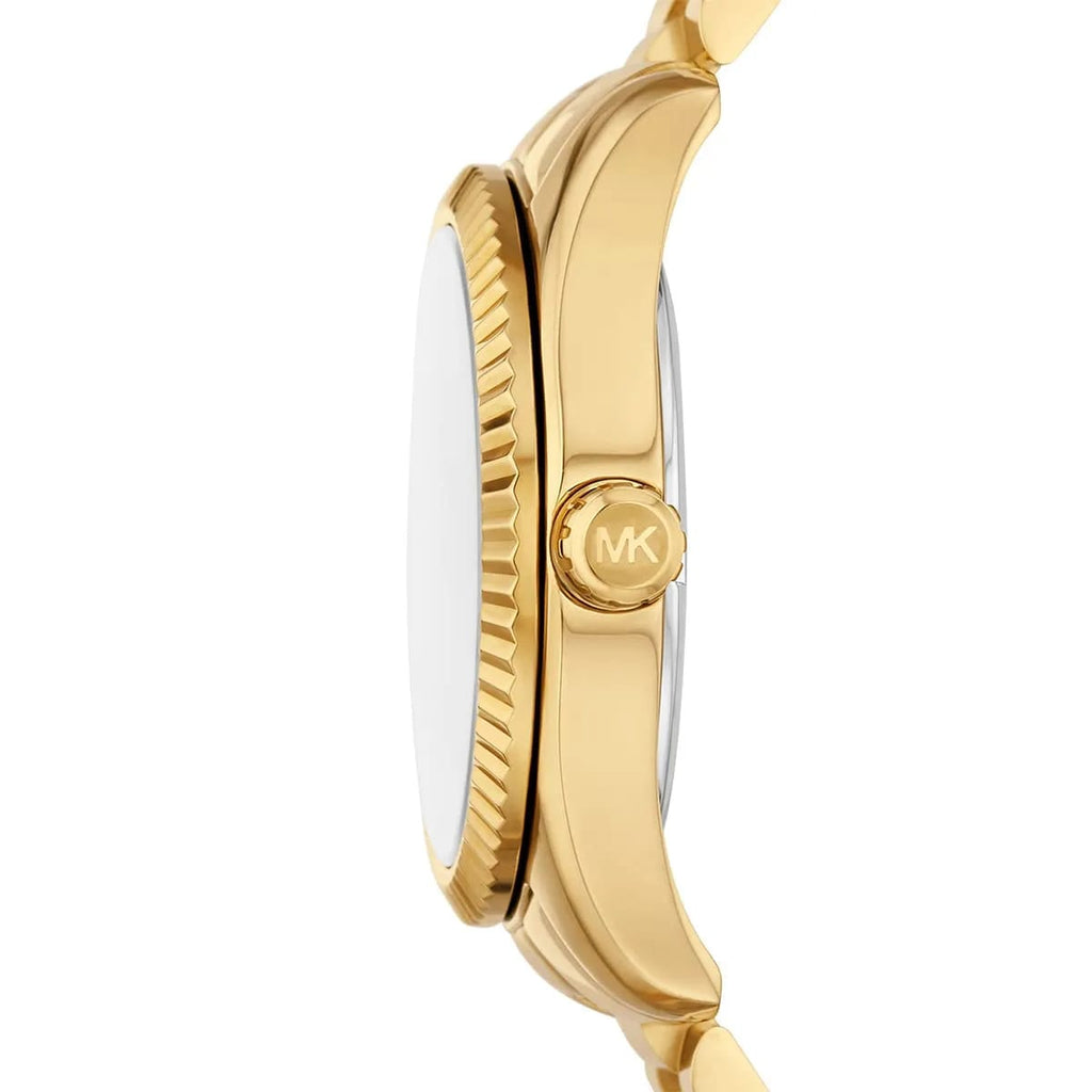 Michael Kors Lexington MK7449 Green Dial Gold-Tone Stainless Steel Women's Watch