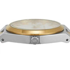 Michael Kors MK7464 Women’s White Dial Two-Tone Stainless Steel Lennox Watch