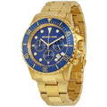 Michael Kors MK8267 Men’s Blue Dial Gold Stainless Steel Everest Chronograph Watch