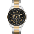 Michael Kors Alek MK8901 Two-Tone Silver & Gold Black Dial Men's Watch
