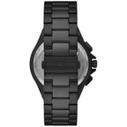 Michael Kors MK8941 Men’s Black Dial Black Gold Stainless Steel Lennox Chronograph Watch