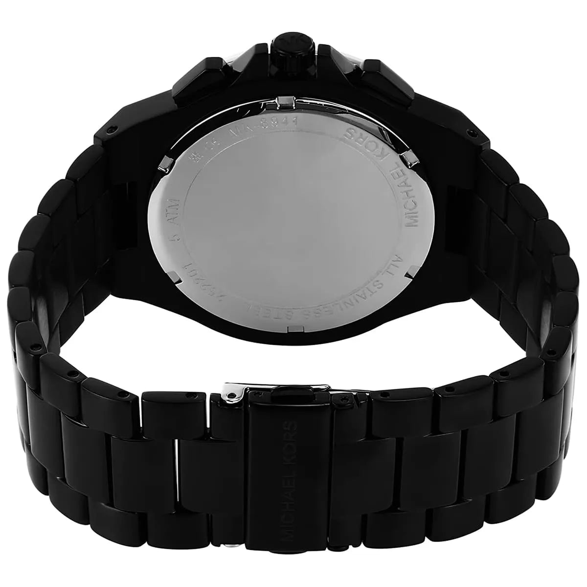 Michael Kors MK8941 Men’s Black Dial Black Gold Stainless Steel Lennox Chronograph Watch