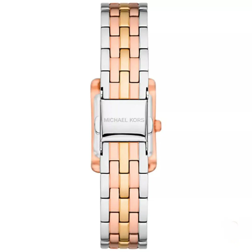 Michael Kors Emery MKo1146 White Dial Tri-Tone Stainless Steel Women's Watch