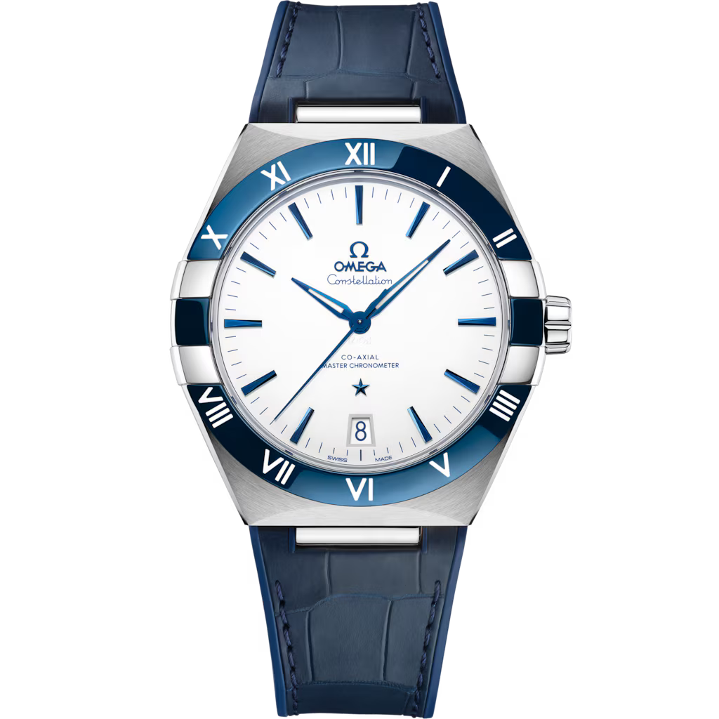 Omega Leather Watch For Men