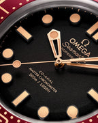 Omega Seamaster Diver 300M 42 mm, Bronze gold on rubber strap