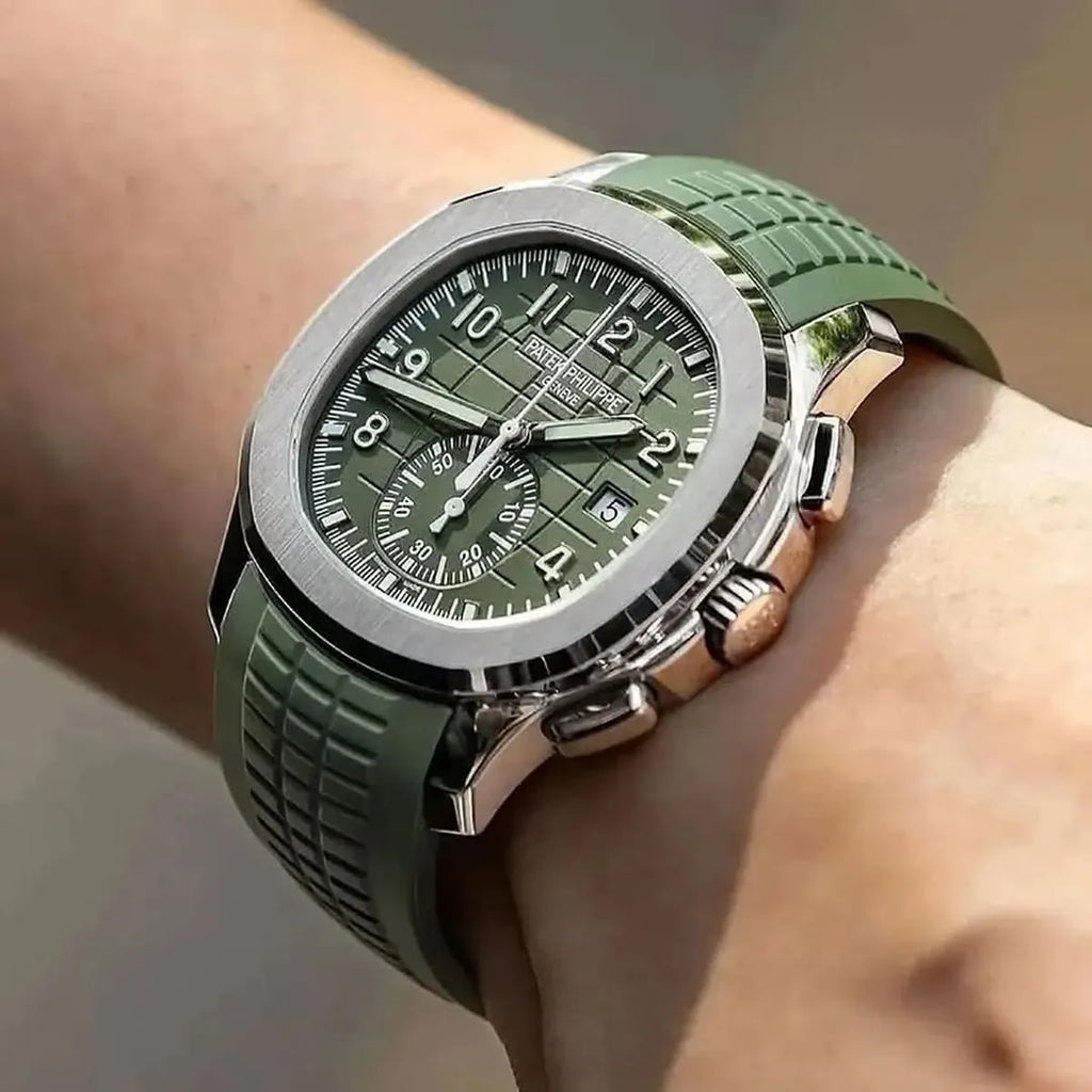 Patek Philippe Men’s Aquanaut Chronograph Khaki Green Watch