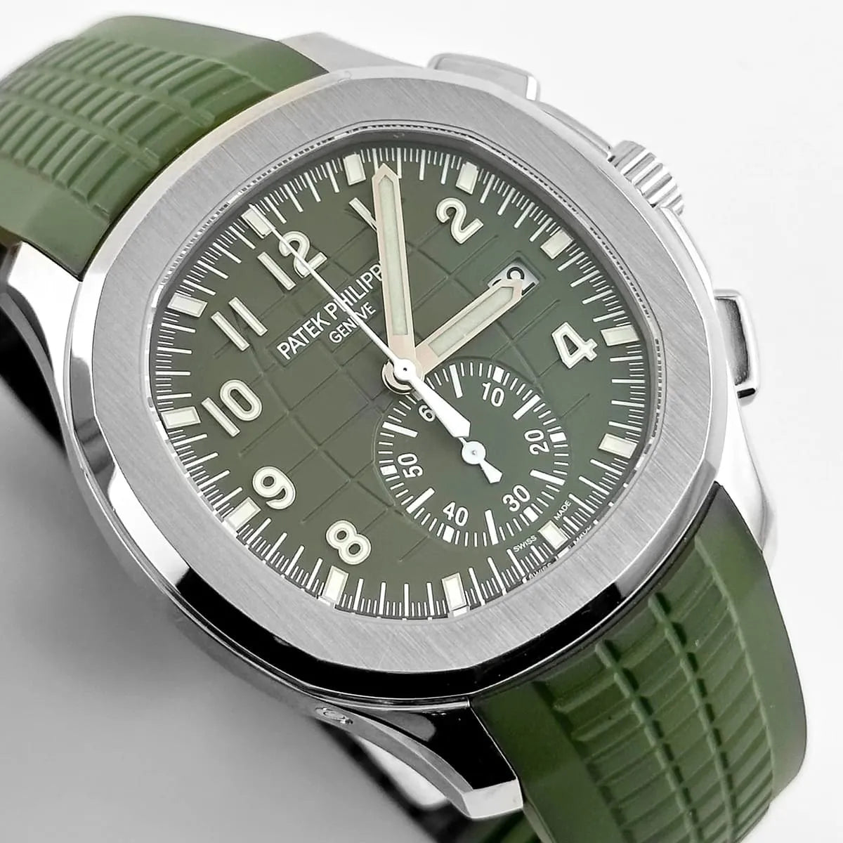 Patek Philippe Men’s Aquanaut Chronograph Khaki Green Watch
