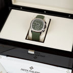 Patek Philippe Men’s Aquanaut Chronograph Khaki Green Watch