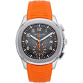 Patek Philippe Men’s Aquanaut Chronograph Orange Strap Watch