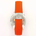 Patek Philippe Men’s Aquanaut Chronograph Orange Strap Watch