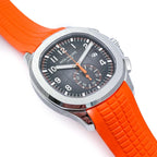 Patek Philippe Men’s Aquanaut Chronograph Orange Strap Watch