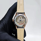 Patek Philippe Men’s Rose Gold Tone Green Dial Watch