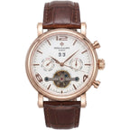 Patek Philippe Men’s Annual Calendar Open-Heart Rose Gold-Tone Watch