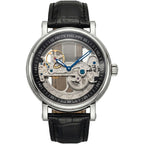 Patek Philippe Men’s Skeleton Dial Silver-Tone Watch – 6821G