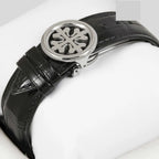 Patek Philippe Men’s Skeleton Dial Silver-Tone Watch – 6821G