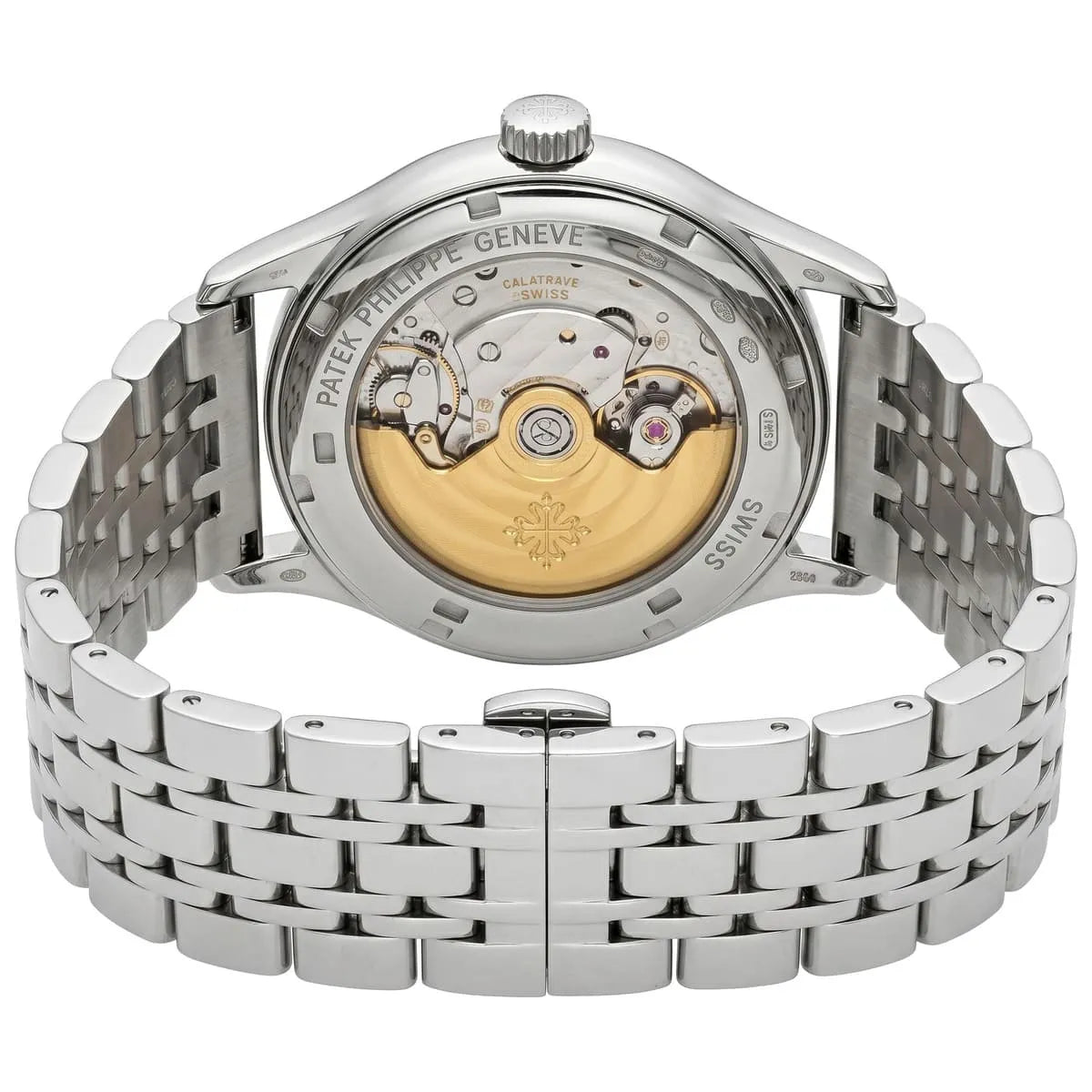 Patek Philippe Men’s Blue Textured Dial Open-Heart Watch