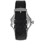 Maserati Potenza R8821108031 Silver-Tone Black Skeleton Automatic Men's Watch
