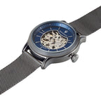 Maserati Epoca R8823118006 Gunmetal Blue Open Heart Automatic Men's Watch