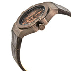 Maserati Potenza R8851108011 Brown Dial Leather Men's Watch
