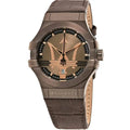 Maserati Potenza R8851108011 Brown Dial Leather Men's Watch