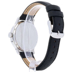 Maserati Epoca R8851118002 Silver Dial Gold Accents Black Leather Men's Watch