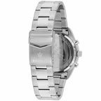 Maserati Competizione R8853100012 Silver Black Carbon Dial Metal Men's Watch