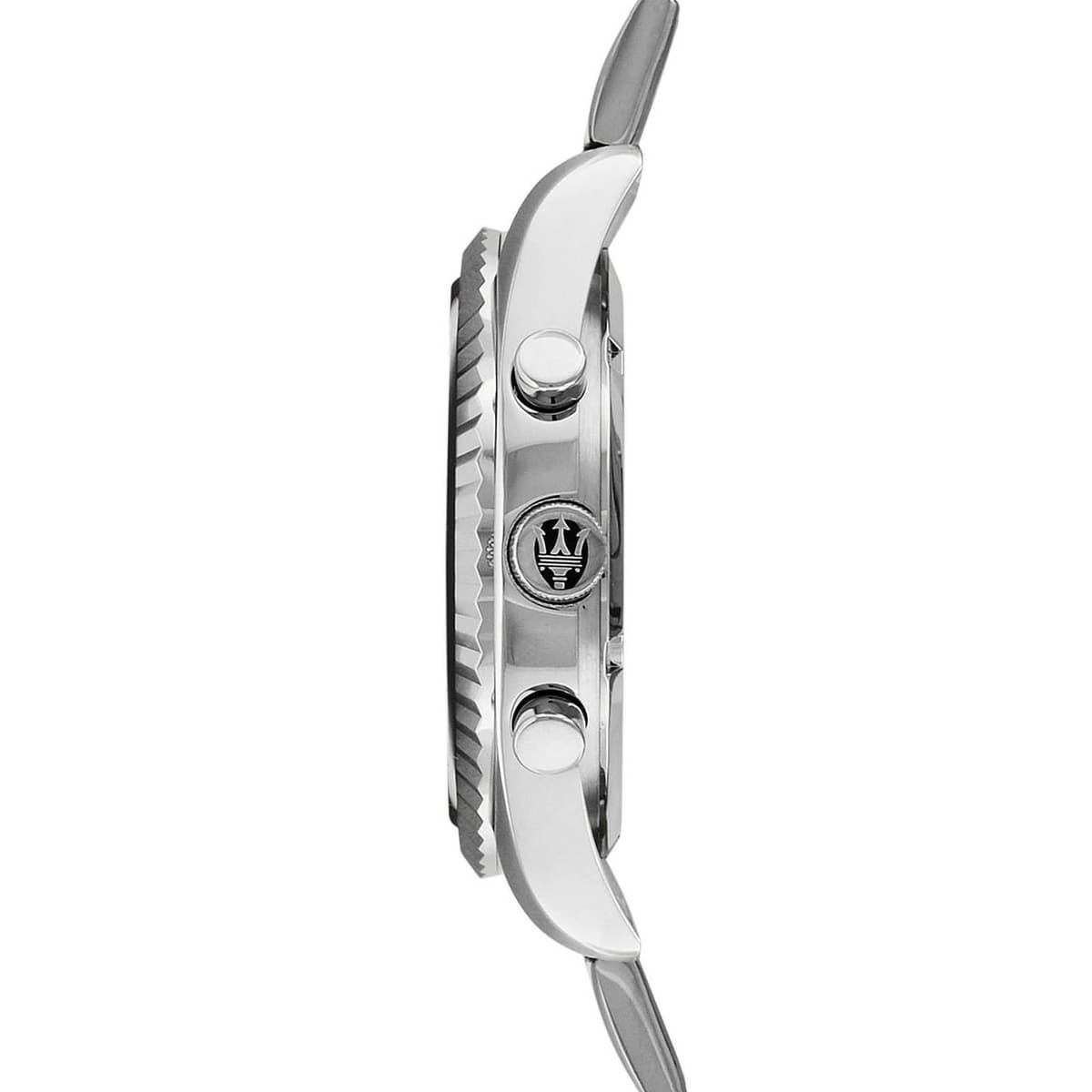 Maserati Competizione R8853100012 Silver Black Carbon Dial Metal Men's Watch