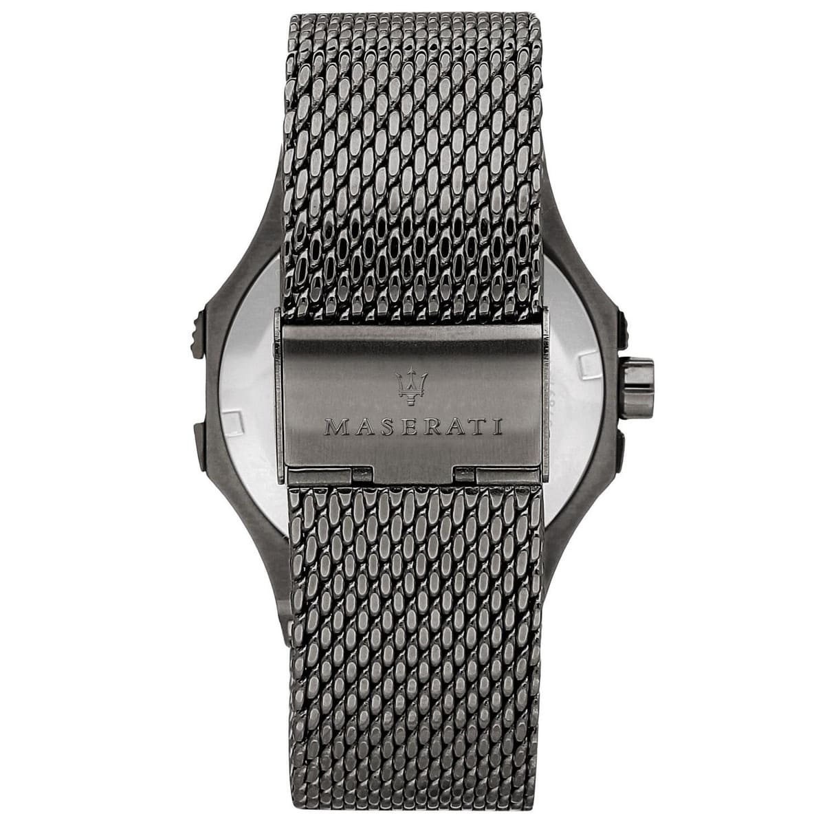 Maserati Potenza R8853108005 Grey Matte Blue Dial Mesh Men's Watch