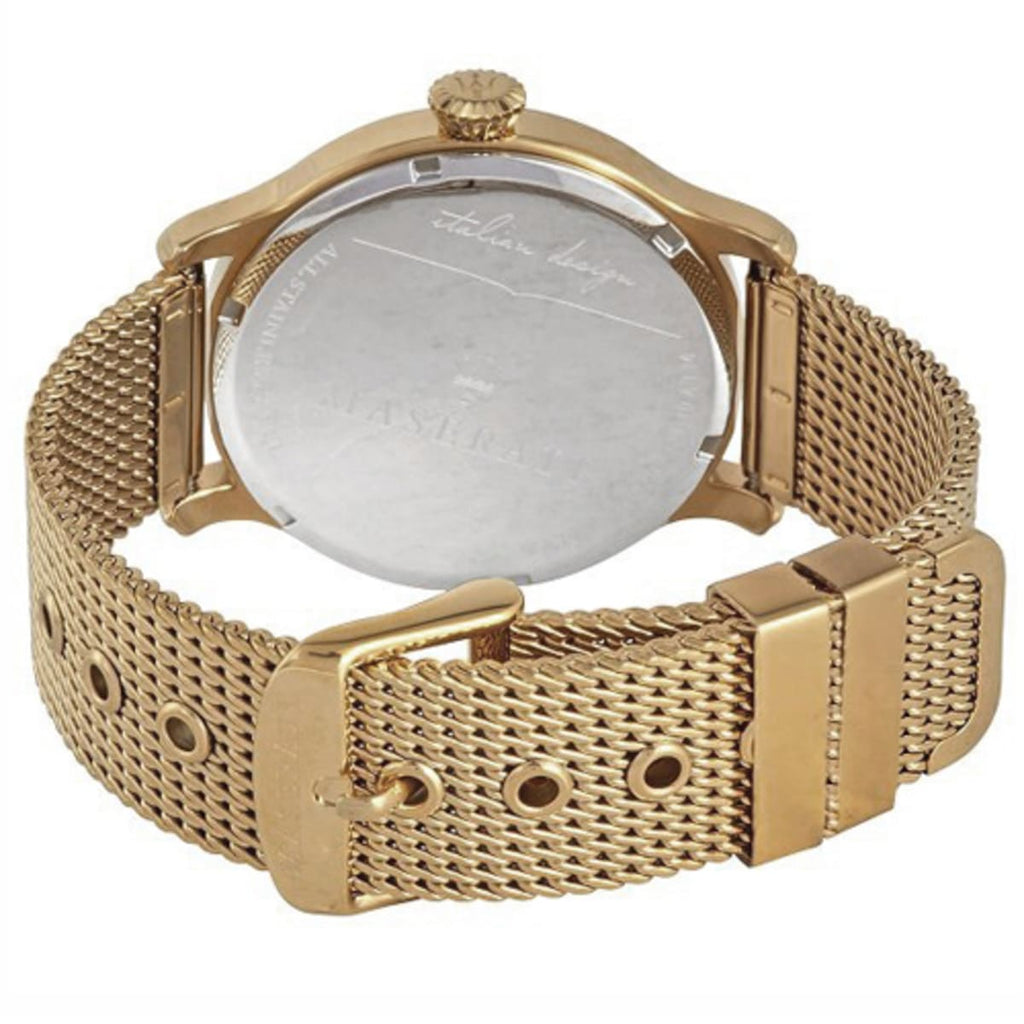 Maserati Epoca R8853118003 All Gold Sunray Dial Mesh Men's Watch