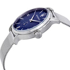 Maserati Epoca R8853118006 Silver Blue Dial Mesh Men's Watch