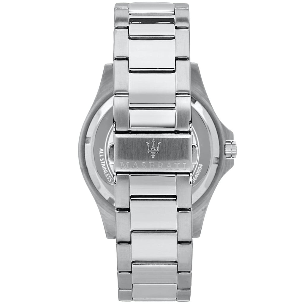 Maserati Sfida R8853140001 Silver-Tone Blue/Black Dial Men's Watch