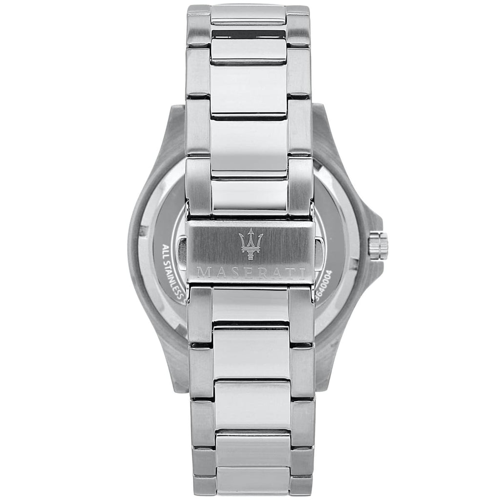 Maserati Sfida R8853140002 Silver Black Dial Diver Style Men's Watch