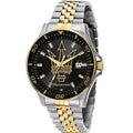 Maserati Sfida R8853140009 Two-Tone Black Dial Gold Trident Men's Watch