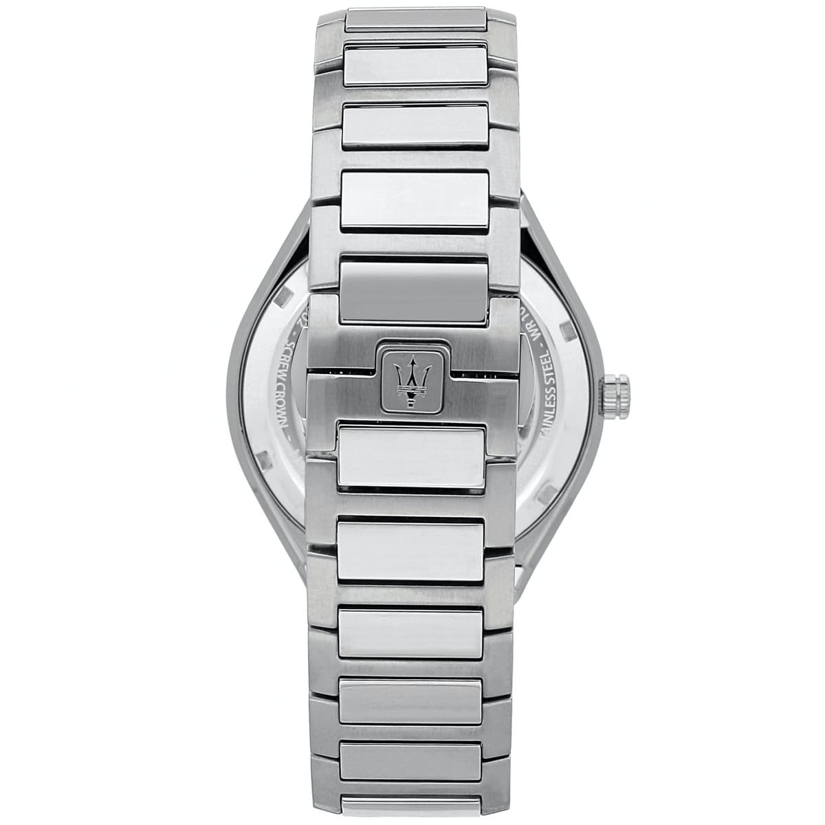 Maserati Stile R8853142006 Silver Blue Waffle Dial Men's Watch