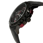 Maserati Ingegno R8871619003 Gunmetal Case Black Dial Leather Men's Watch