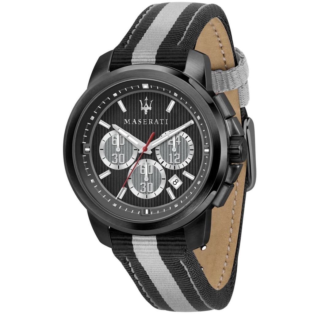 Maserati Royale R8871637002 Black Dial Racing Fiber Men's Watch