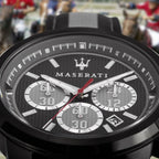 Maserati Royale R8871637002 Black Dial Racing Fiber Men's Watch