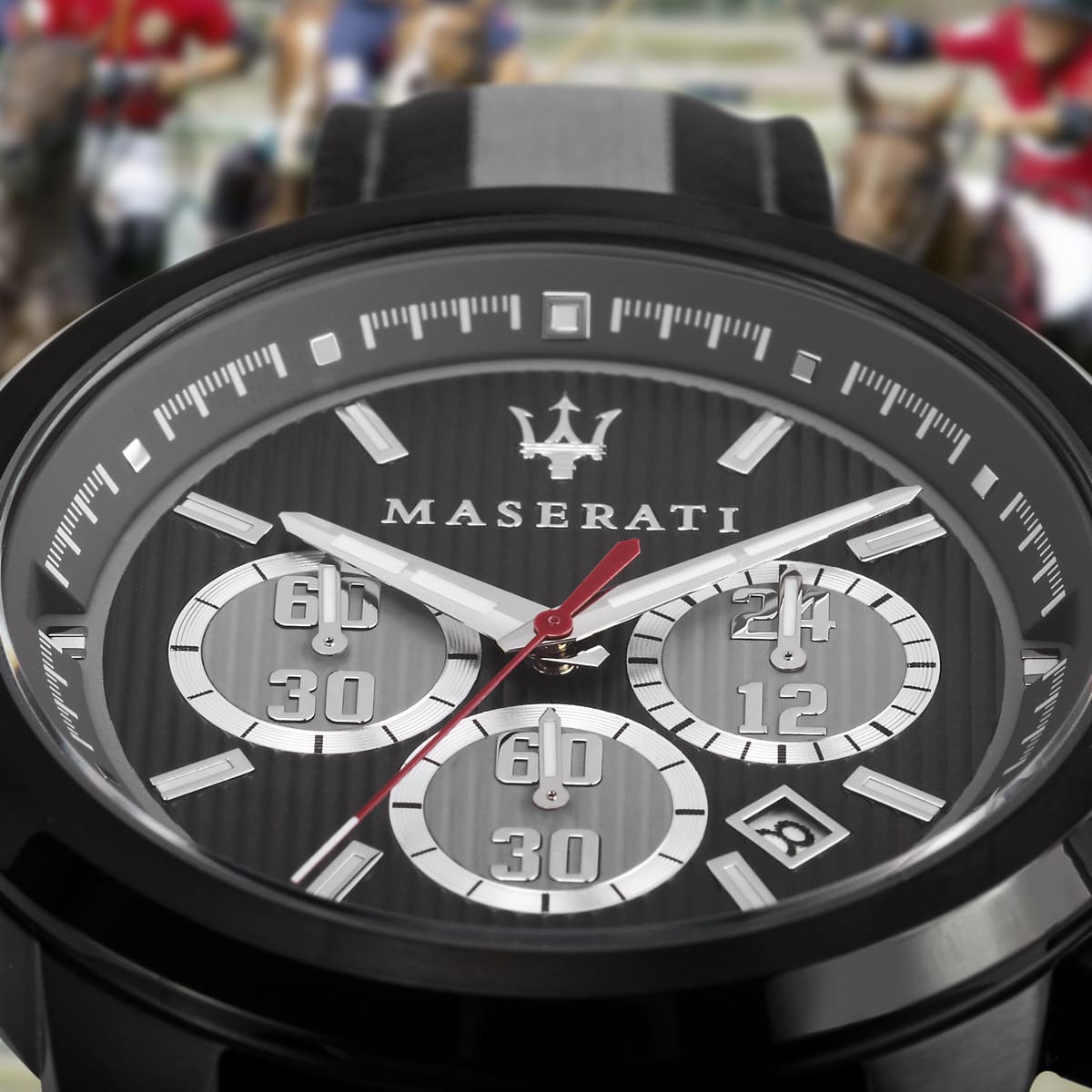 Maserati Royale R8871637002 Black Dial Racing Fiber Men's Watch
