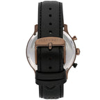Maserati Legend R8871638001 Bronze-Tone Black Dial Leather Men's Watch