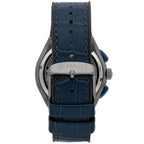 Maserati Triconic R8871639001 Grey & Blue White Dial Rubber Men's Watch