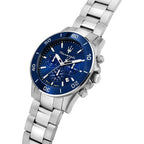 Maserati Competizione R8873600002 Silver-Tone Blue Dial Men's Watch
