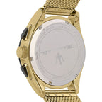 Maserati Traguardo R8873612010 Gold-Tone Black Dial Mesh Men's Watch