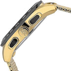 Maserati Traguardo R8873612010 Gold-Tone Black Dial Mesh Men's Watch