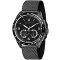 Maserati Traguardo R8873612031 All Black Dial Mesh Men's Watch