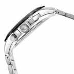Maserati Traguardo R8873612042 Silver-Tone Black Carbon Dial Men's Watch