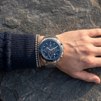 Maserati Traguardo R8873612043 Silver-Tone Blue Dial Men's Watch