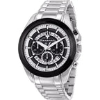 Maserati Traguardo R8873612059 Silver Black Skeleton Dial Metal Men's Watch