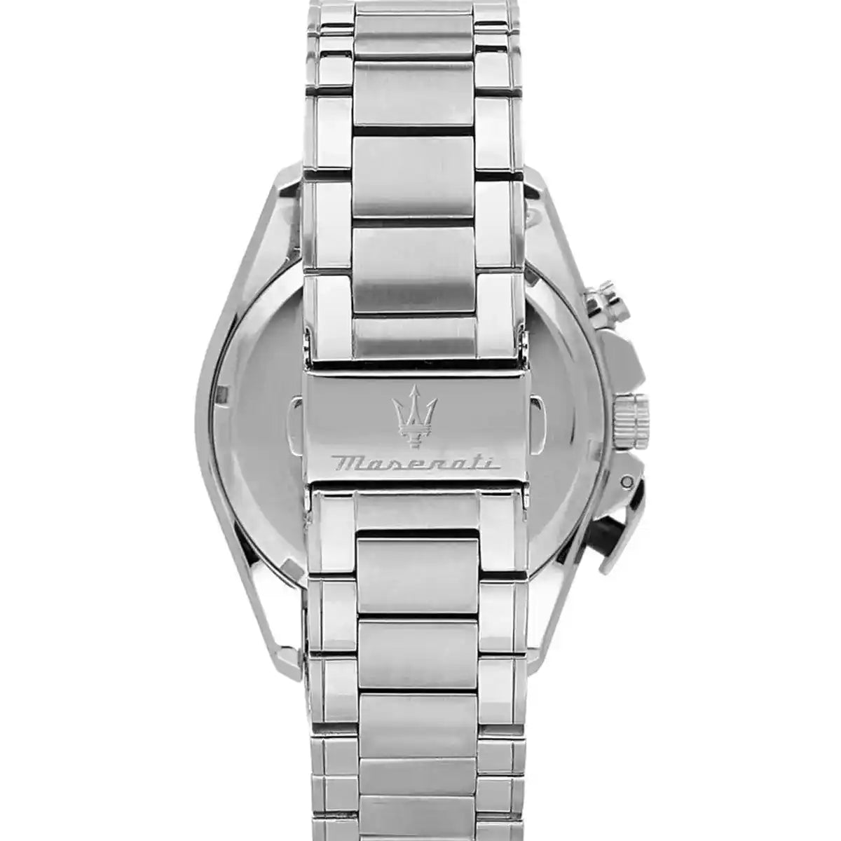Maserati Traguardo R8873612060 Silver Green Skeleton Dial Metal Men's Watch