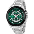 Maserati Traguardo R8873612060 Silver Green Skeleton Dial Metal Men's Watch