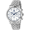Maserati Epoca R8873618034 Silver Jubilee Bracelet White Dial Men's Watch